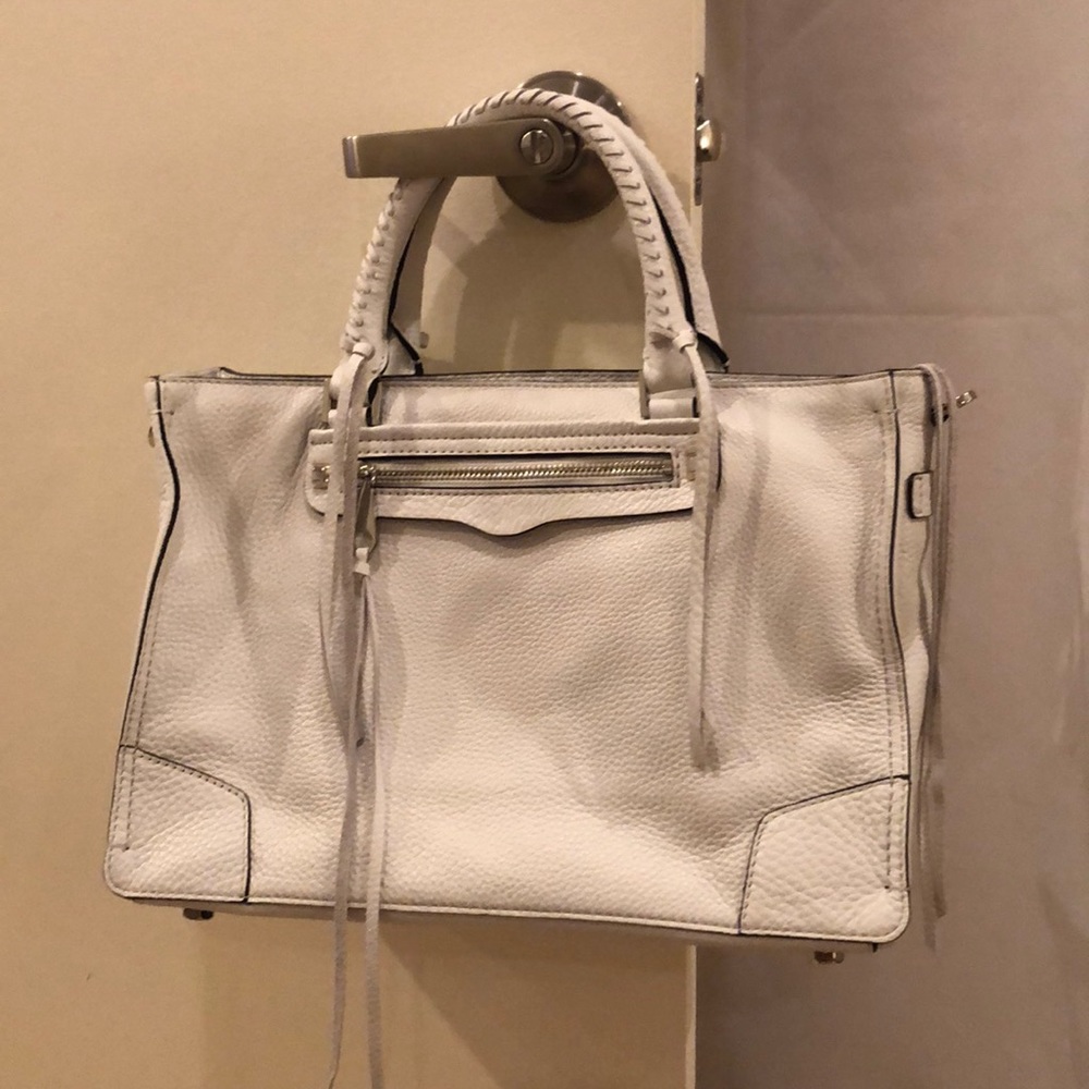 Rebeca Minkoff white regan satchel